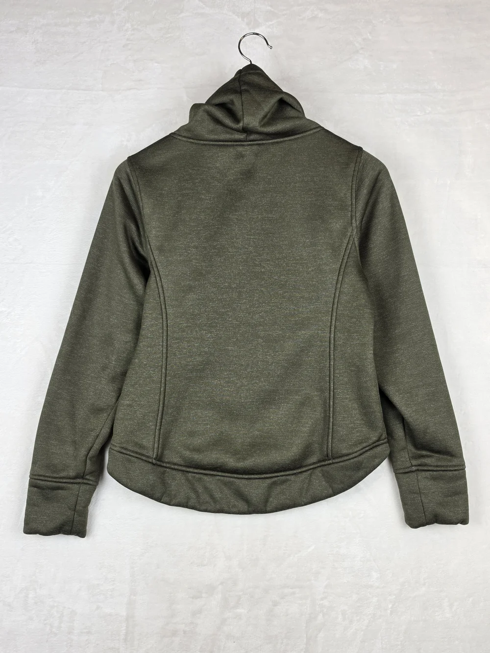The North Face Sherpa Lined Hooded Pullover Womens XS Olive Green